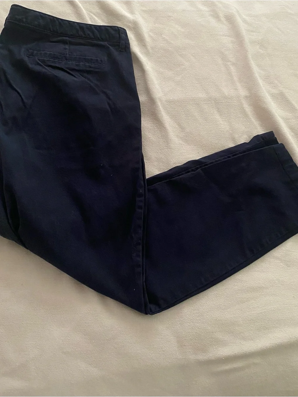 Old Navy Women's Navy Blue Chino Pants